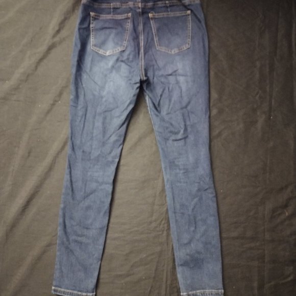 Satin Doll Pull Up Joggers Jean's Size 8 - Picture 6 of 7